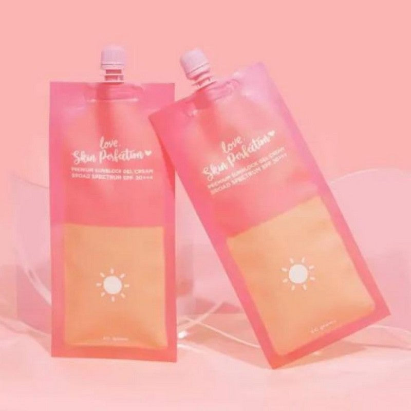 Love, Skin Perfection Sunscreen Premium Sunblock Gel Cream 40g A BUNDLE OF 3 FOR $27