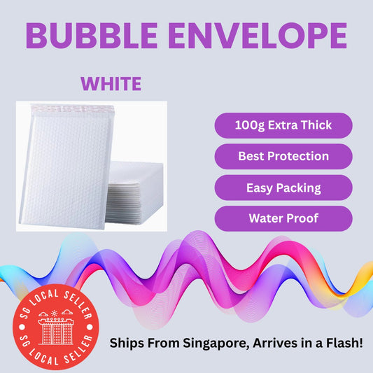 [SG Seller] Bubble Polymailer Bag | Polymailer with Bubble Wrap | Bubble Mailer | Bubble Envelope | Bubble Bag