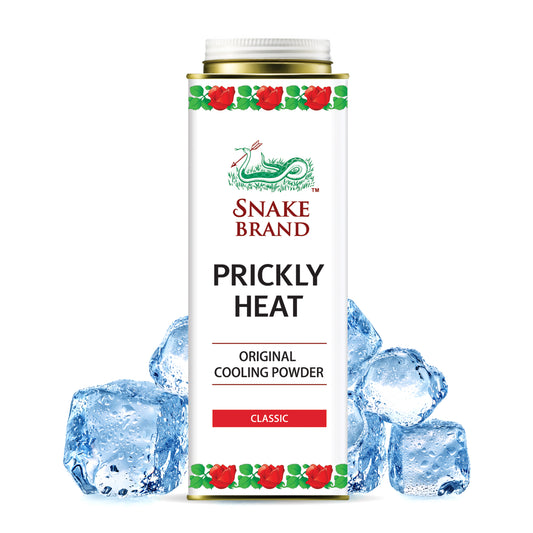 Snake brand Prickly Heat Powder - Classic 280g x 4 pcs