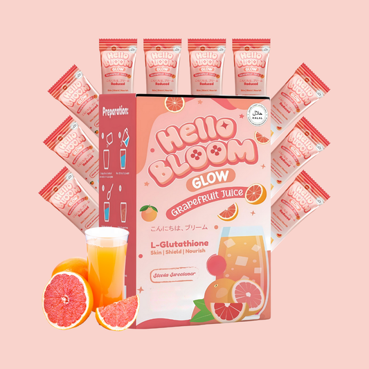 Hello Bloom Glow Grapefruit Juice