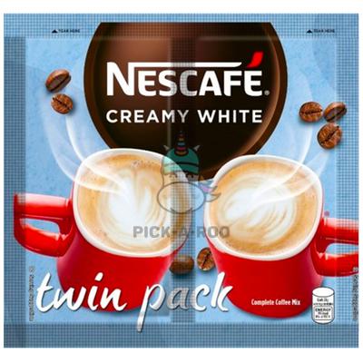 NEW] NESCAFE Sugarfree Creamy White Twin Pack 2x25.5g - Pack of 10 certified Halal
