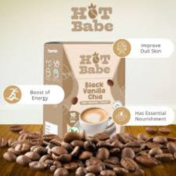 Hot Babe Black Vanilla Chia