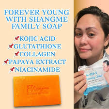 Shangme 4 in 1 beauty soap 135g.NEW PACKAGING shangme soap bundle for 2 for $23