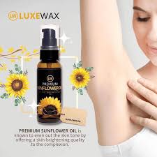 LUXE WAX Premium Sunflower Oil (50ml)