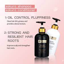 Shawill Sakura Shampoo & Conditioner,silky smooth hair with a fresh, sweet scent that lasts all day.500ml each
