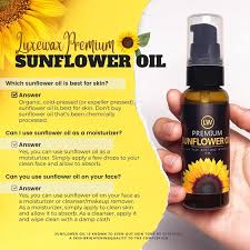 LUXE WAX Premium Sunflower Oil (50ml)