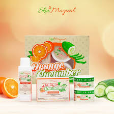 Orange Cucumber Whitening and Anti-aging Rejuvenating Set – My Care Kits