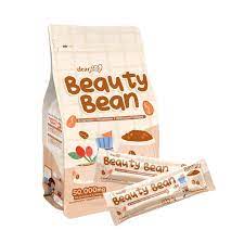 Dear Face Beauty Bean Premium Korean Mocha Coffee, 10 Sachets x 18g :
