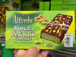 Alfredo kunafa pistachio chocolate