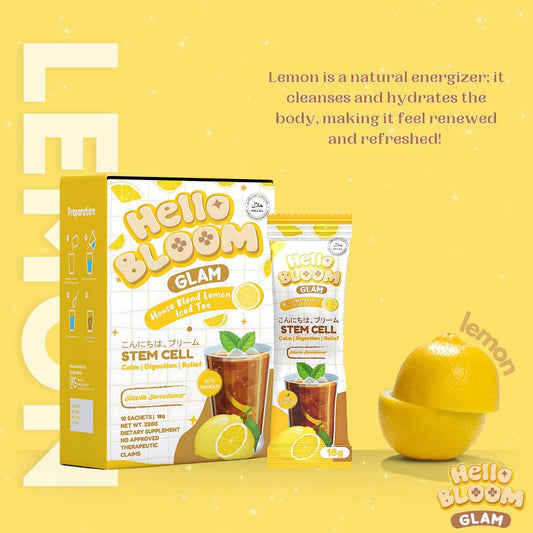 Hello Bloom Glam Lemon Ice Tea