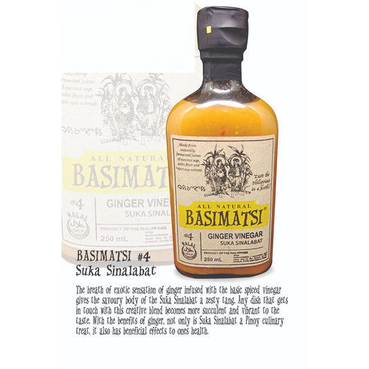 Basimatsi Ginger Vinegar Suka Sinalabat - Filipino Favorite