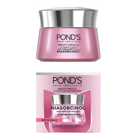 POND'S White Lightening Skin Whitening Bright Miracle Serum 45g day Cream  SPF 15