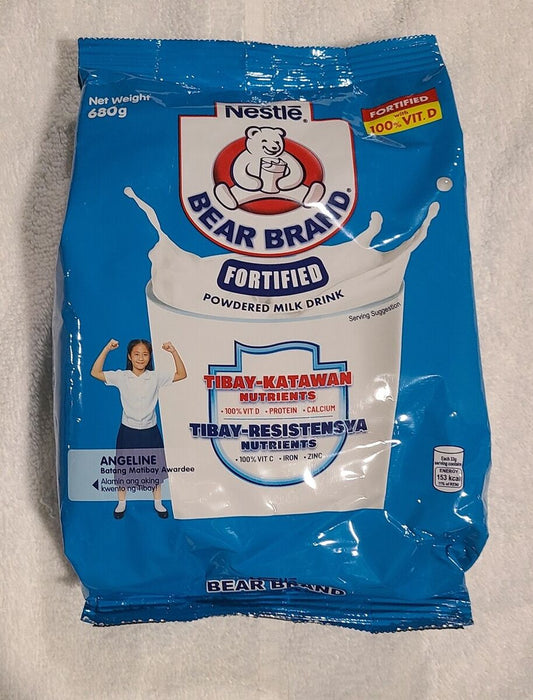 Bear Brand Fortified Powered Milk 680g