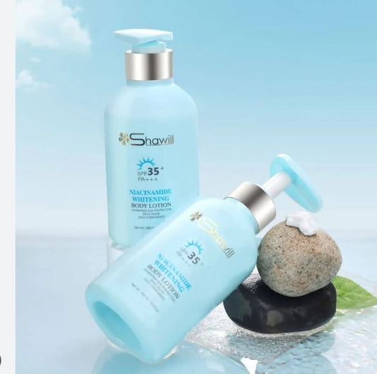 Shawill | Niacinamide Whitening SPF35 PA++ Body Lotion 500ml